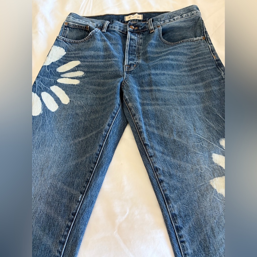 Madewell  Dean Easy Straight Jeans. Size 29 Petite